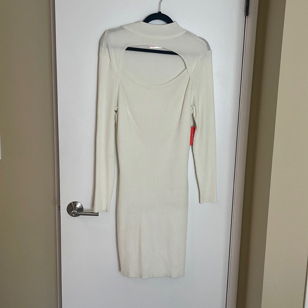 NEW Inferno White Bodycon Dress